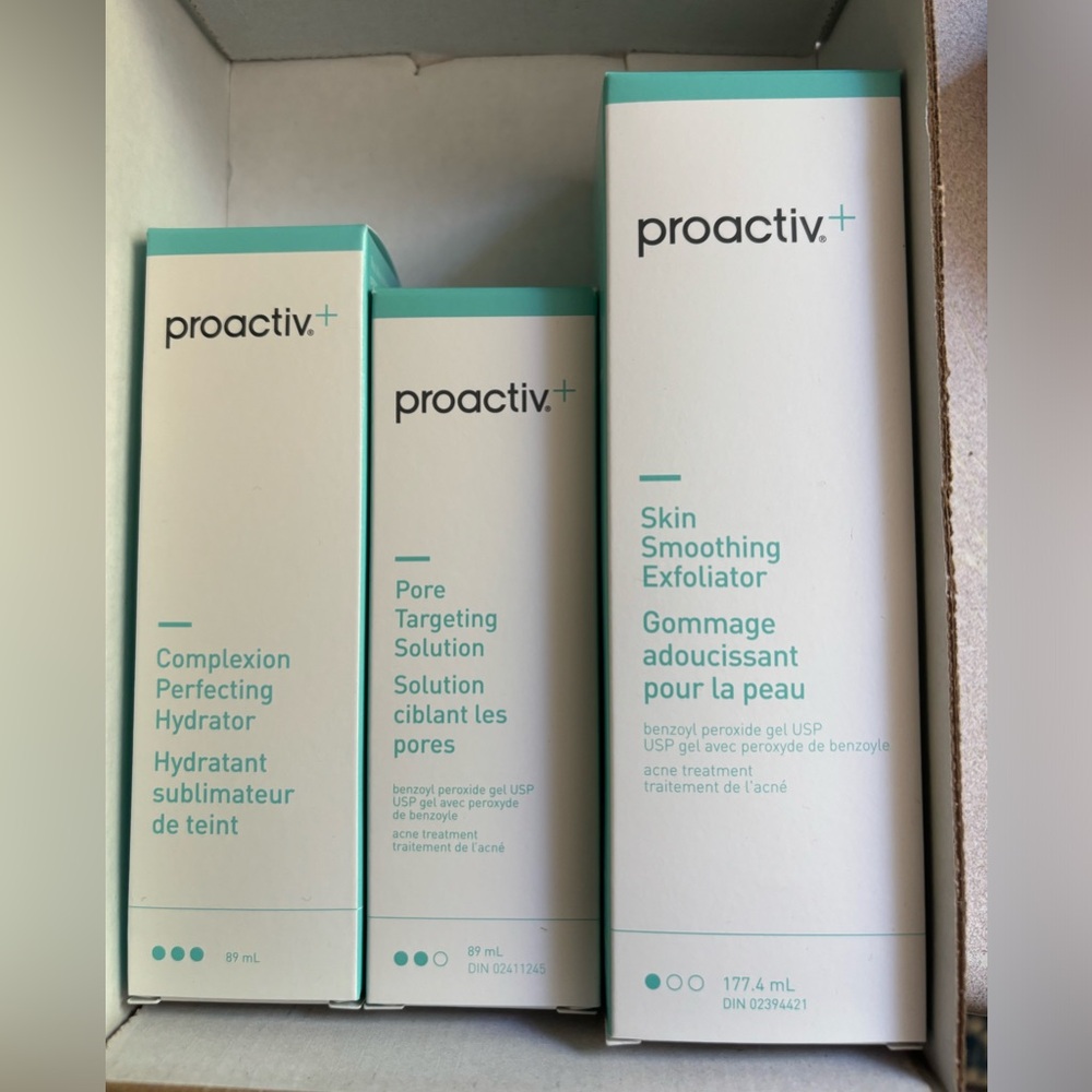 Proactiv 3 step skin care regime